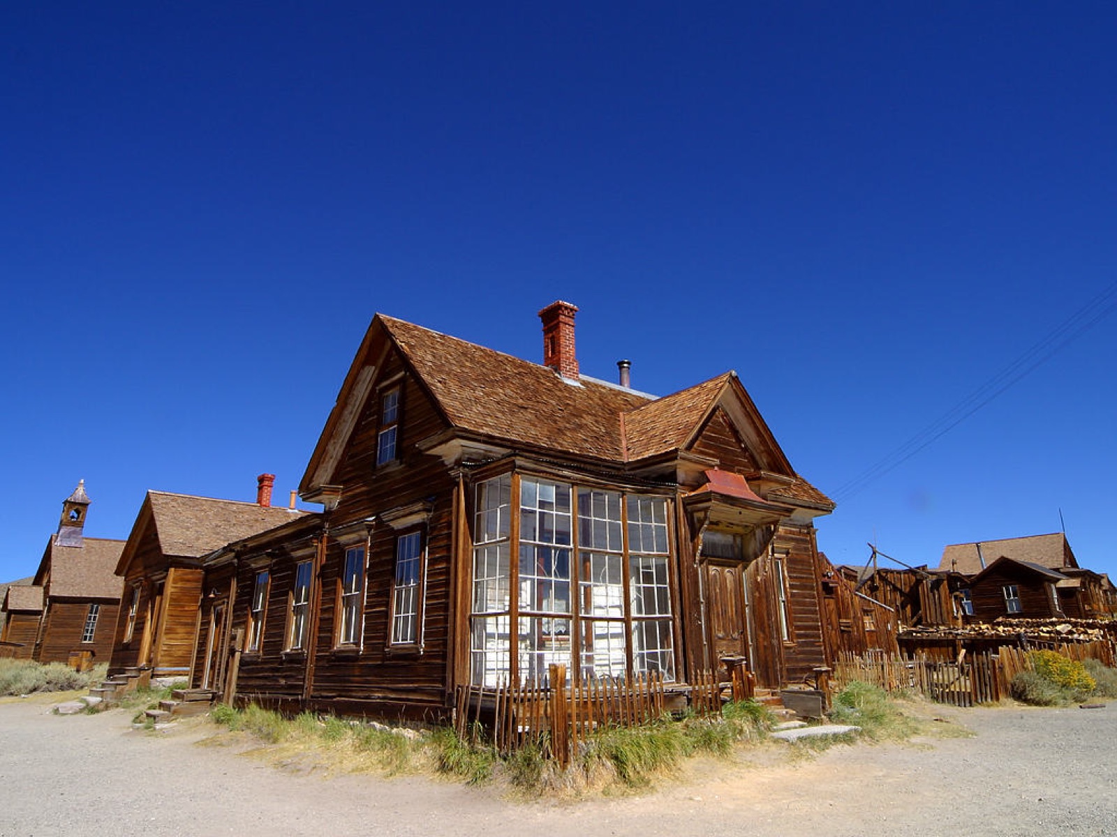 The gold town held in arrested decay in California, United States