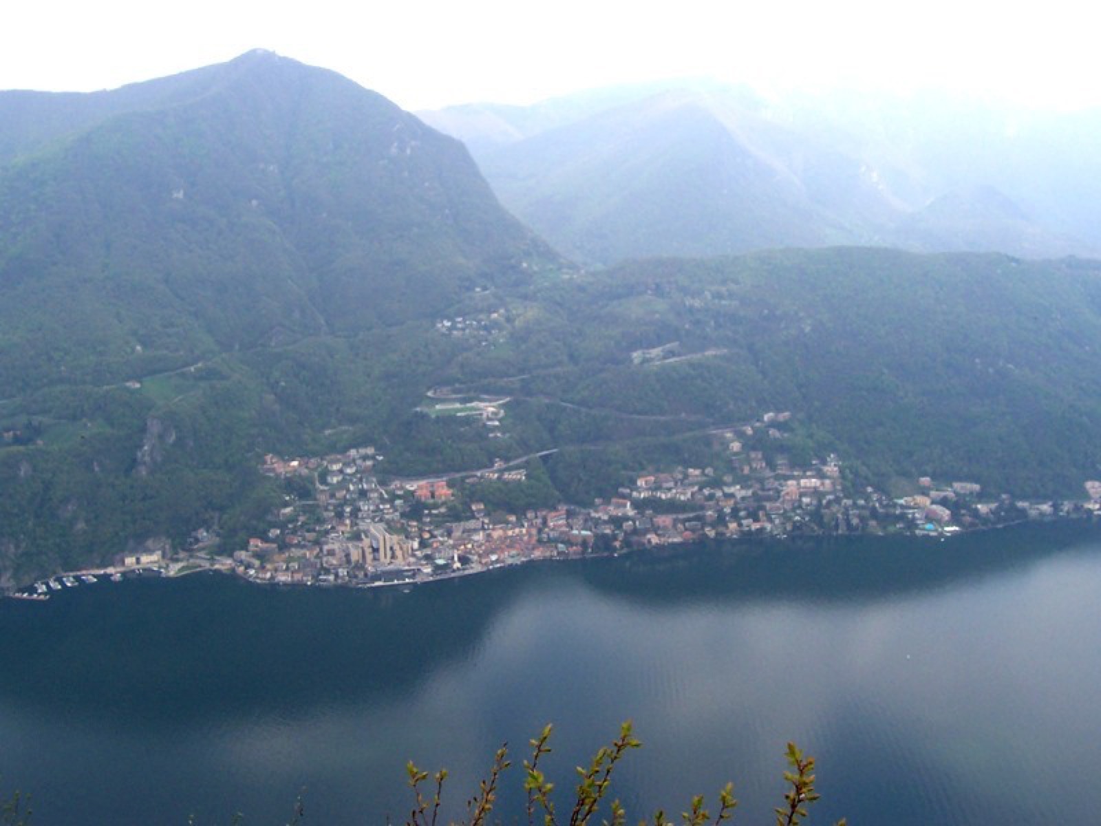 The Italian town inside Switzerland in Campione d’Italia, Italy