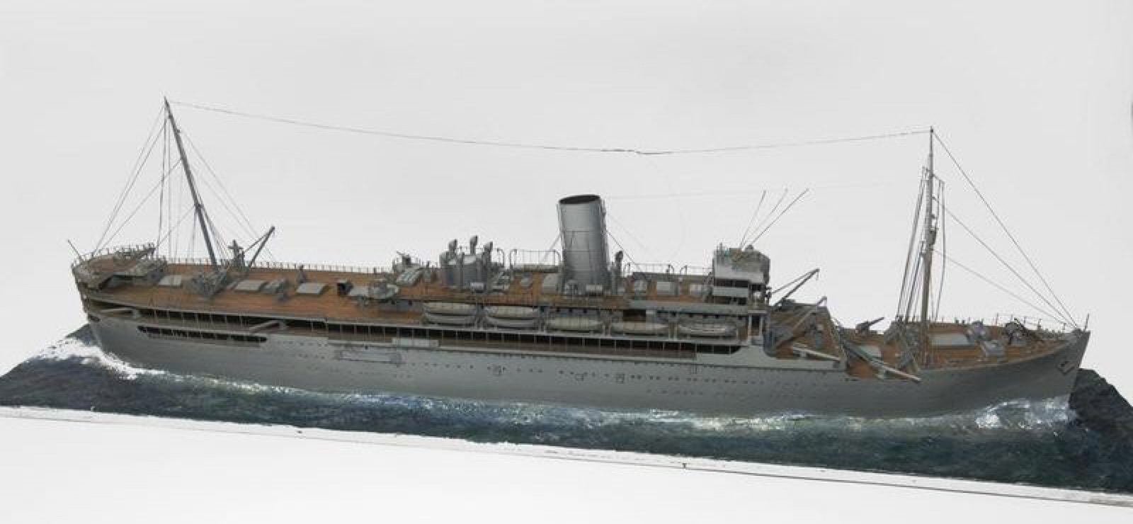 HMS Rawalpindi in Location recorded in Wikidata