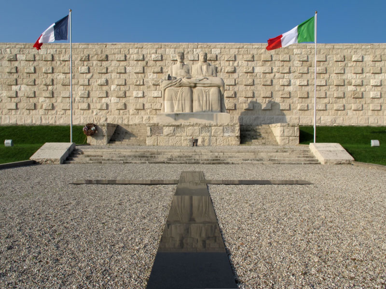 military shrine of Pederobba in Italy