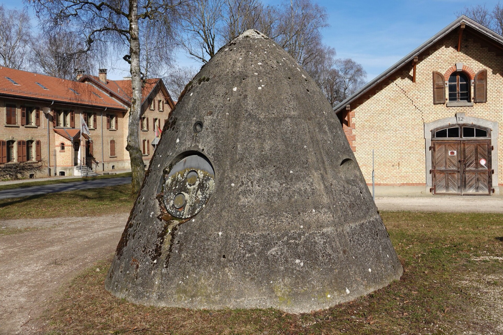 Protective Shelter, Cone Bunker in Switzerland