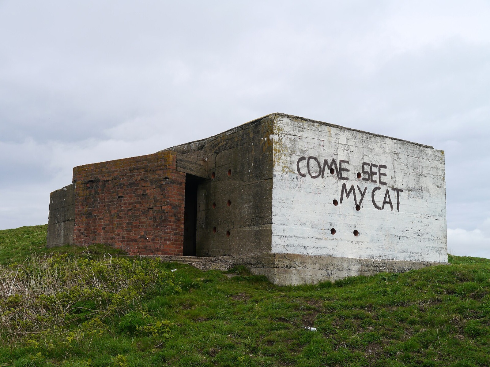 Scremerston Gun Emplacement in United Kingdom