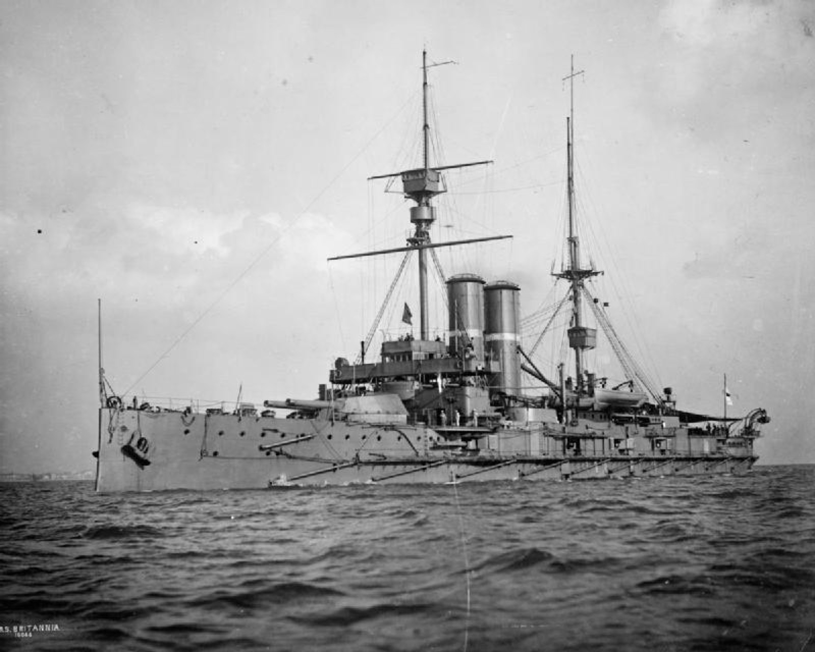 HMS Britannia in Location recorded in Wikidata