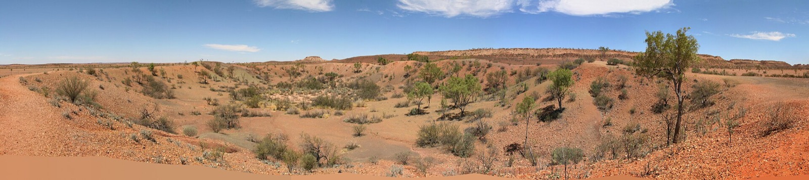 Henbury Meteorites Conservation Reserve in Australia