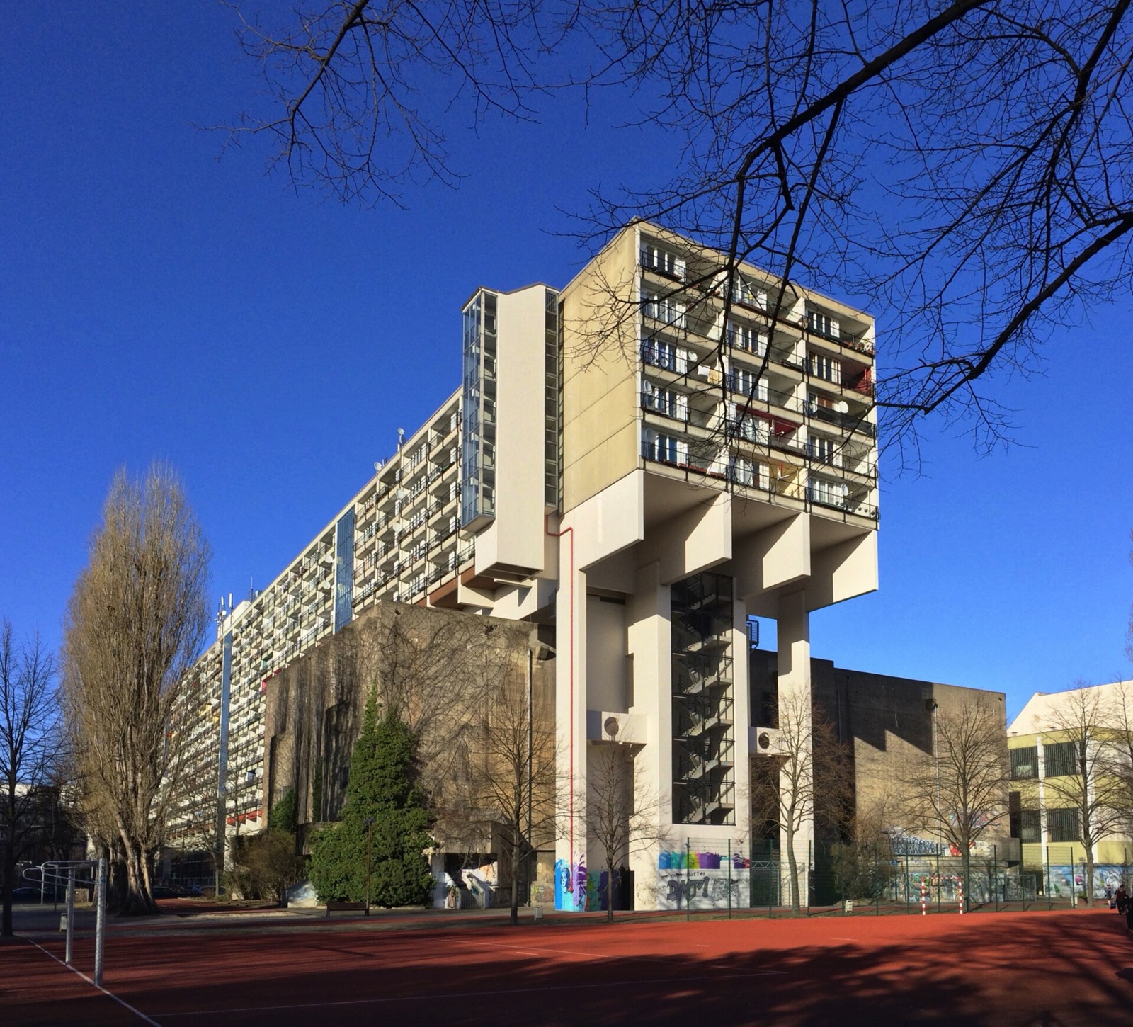 Hochbunker Pallasstraße in Germany