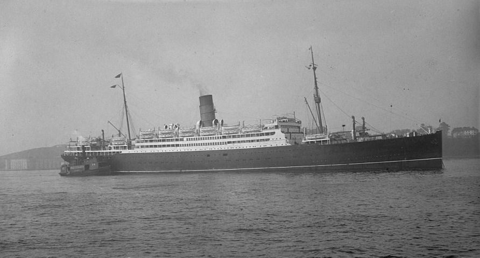 RMS Carinthia in Location recorded in Wikidata