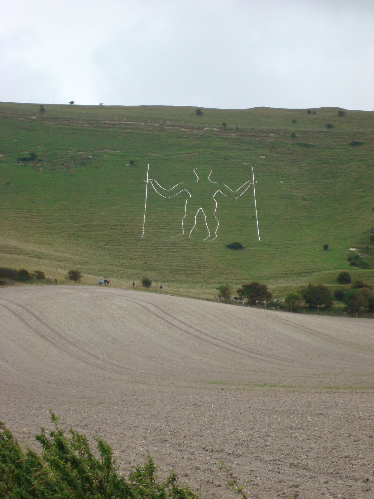 Long Man of Wilmington in United Kingdom