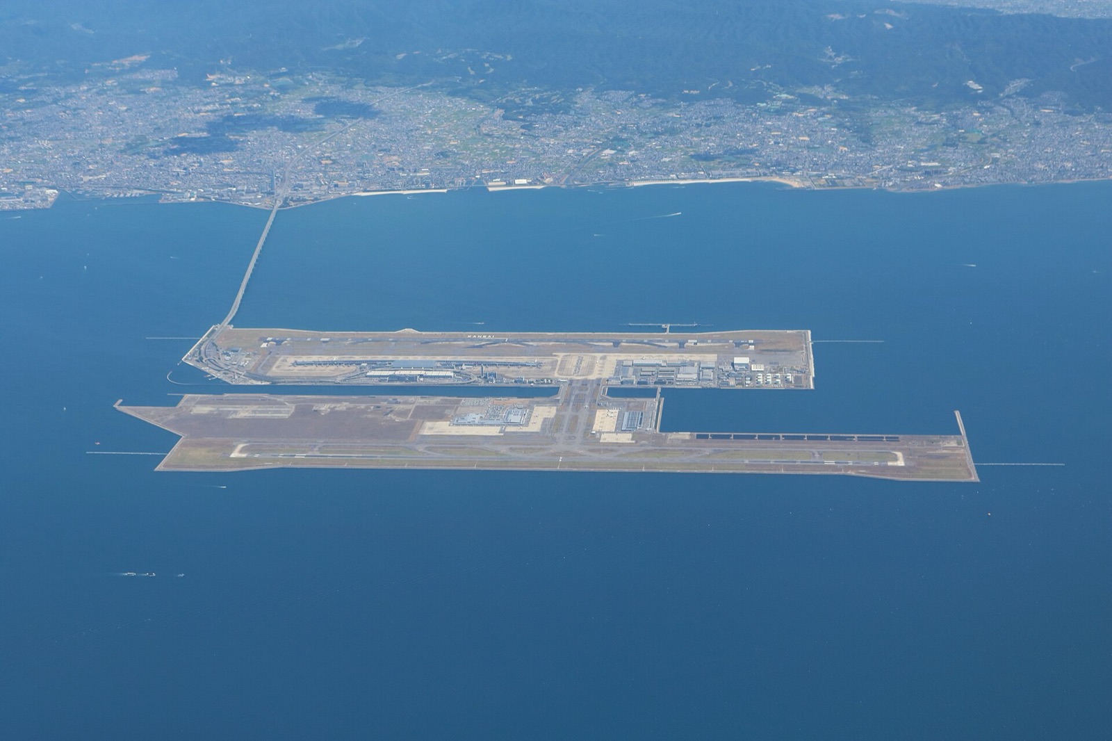 Kansai International Airport in Japan