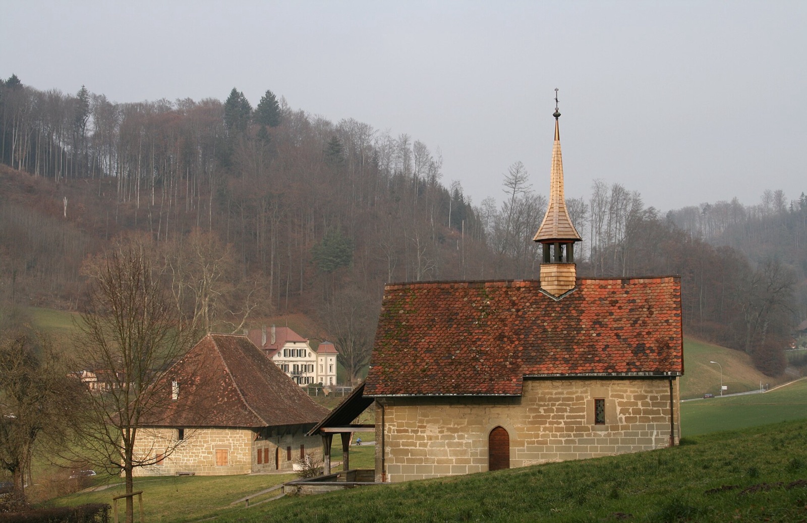 Leprosarium and Chapel in Switzerland