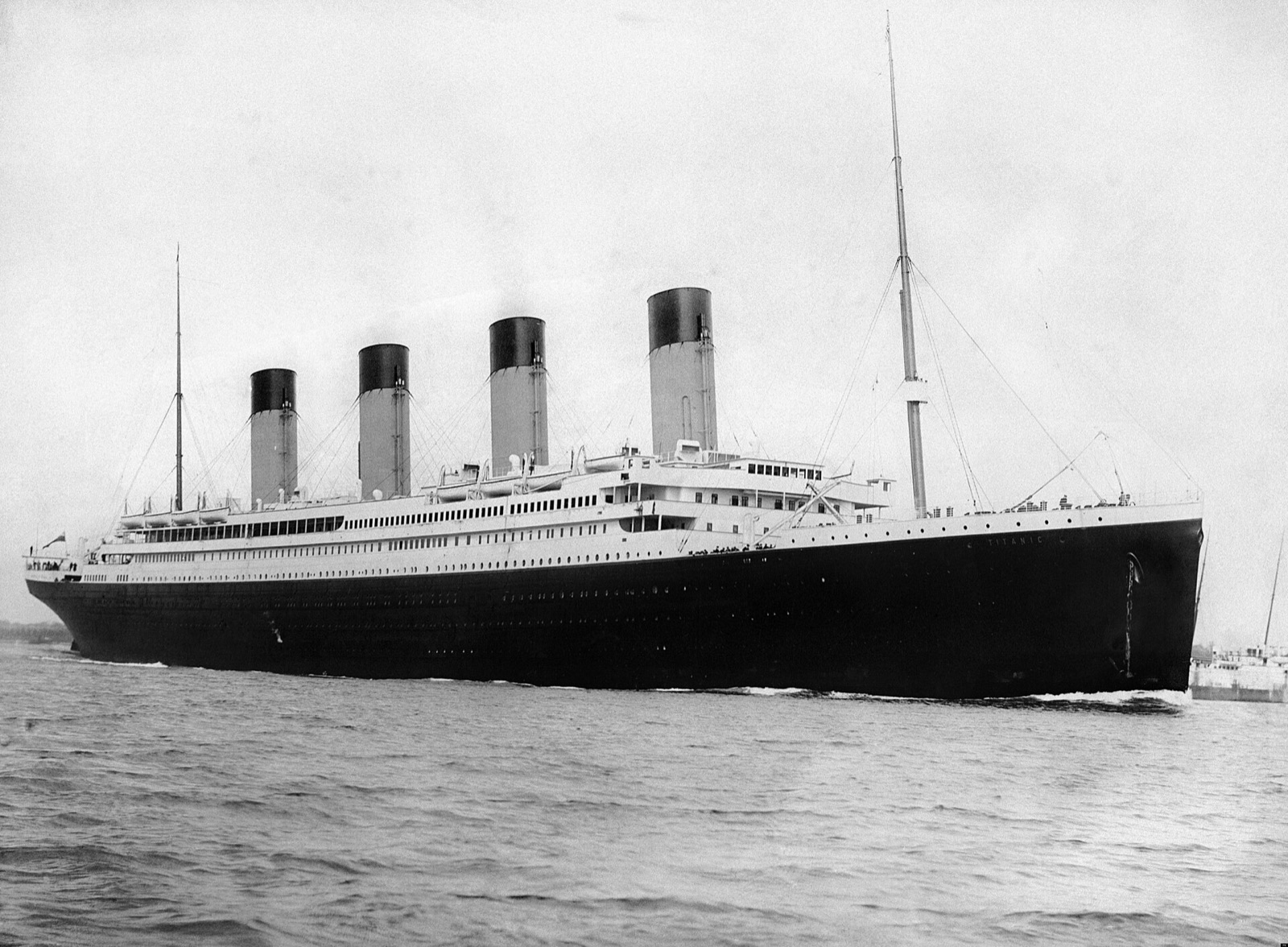 Titanic in Location recorded in Wikidata
