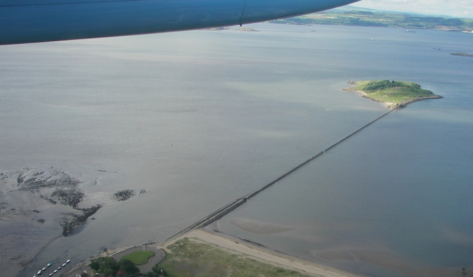 Cramond Island in United Kingdom