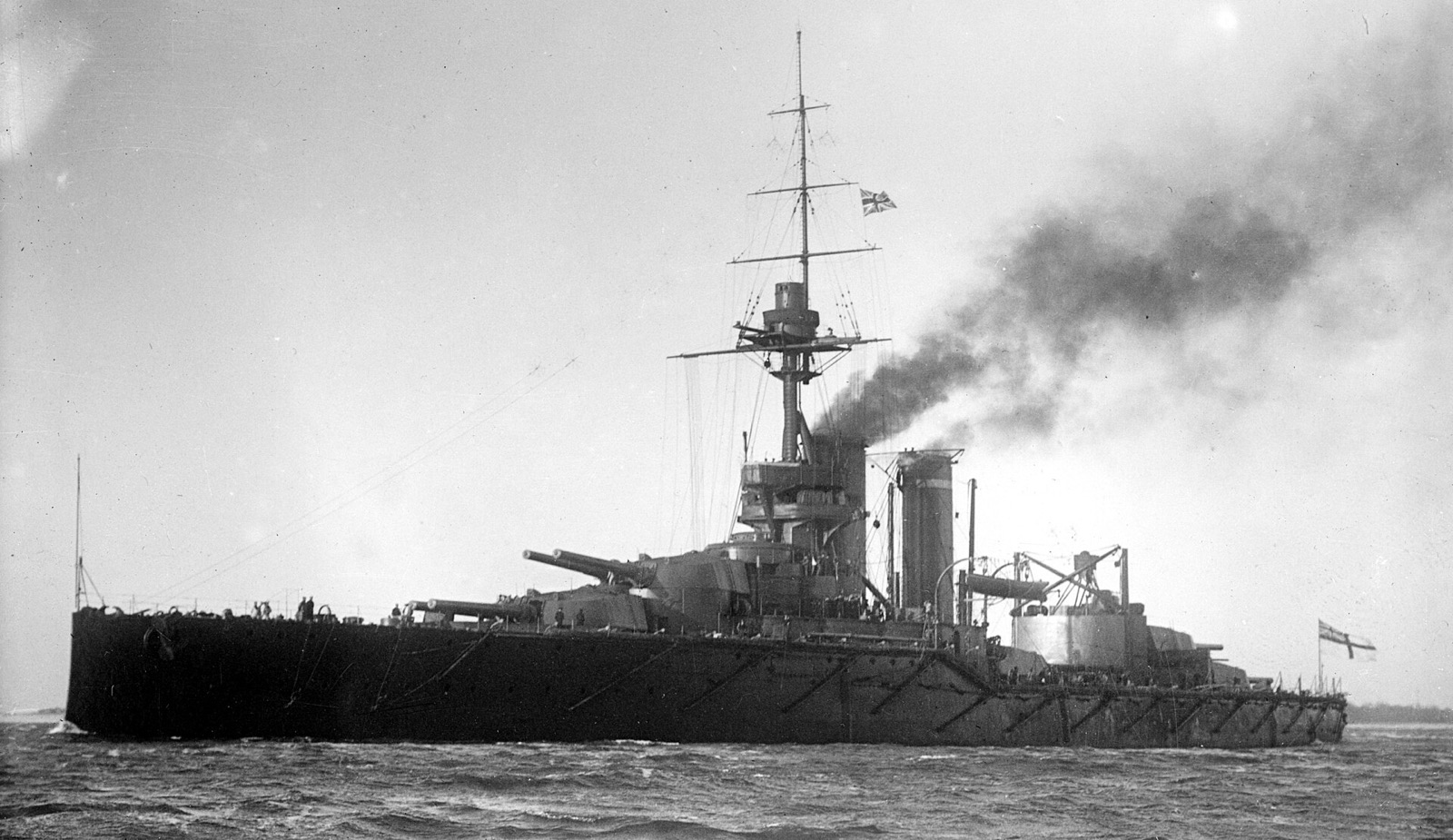 HMS Audacious in Location recorded in Wikidata