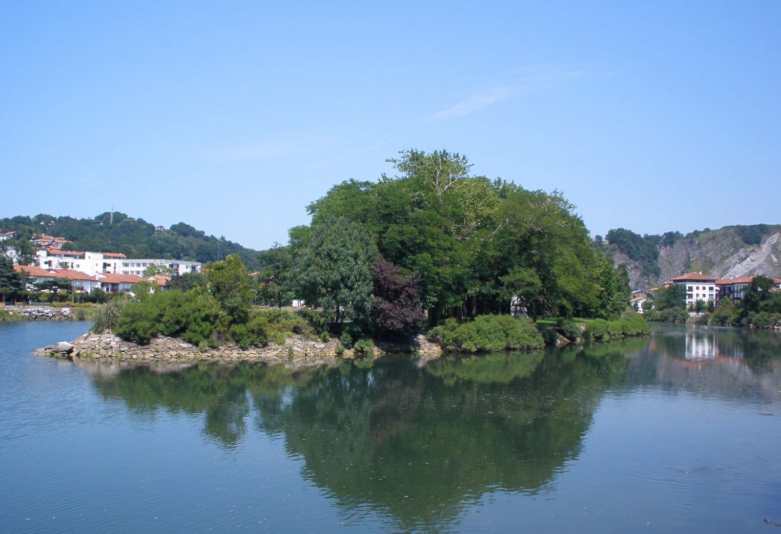 Pheasant Island in Spain