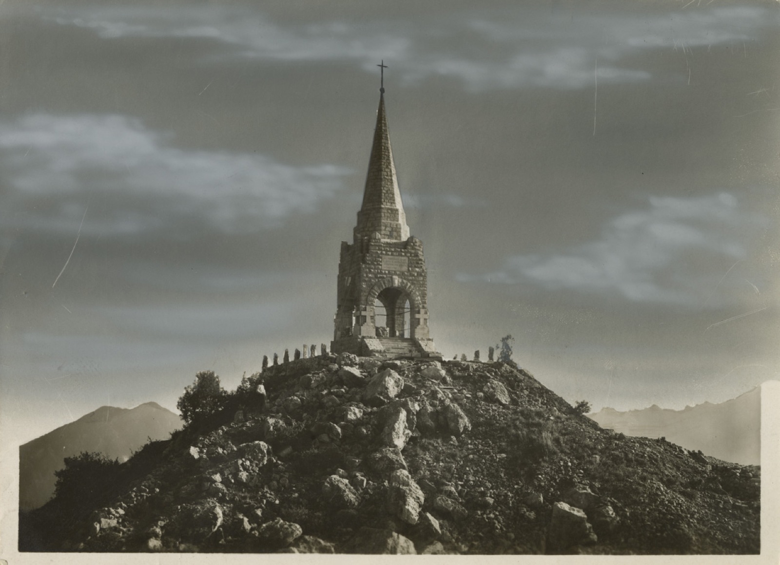 ossuary of Mount Cimone in Italy