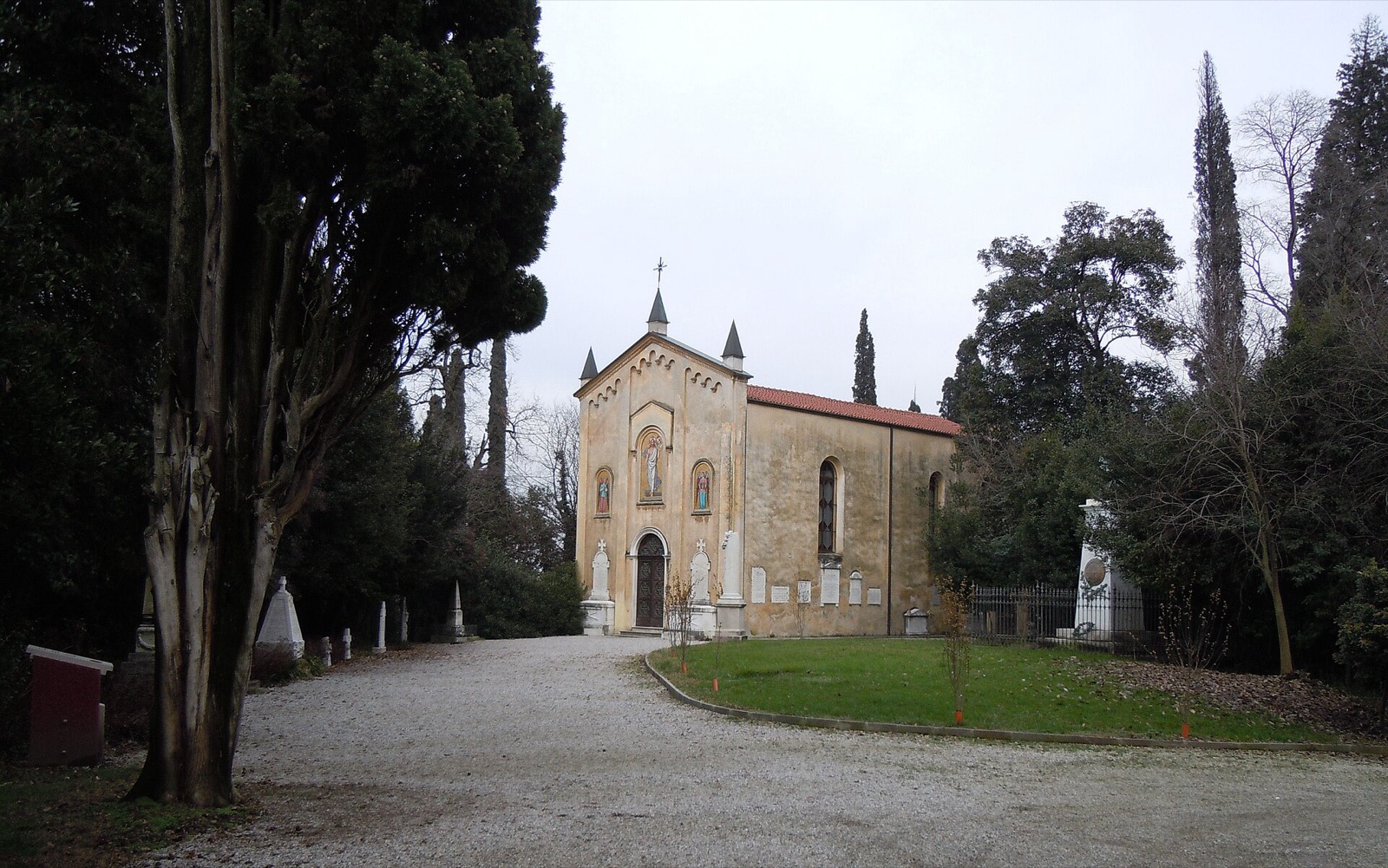 Saint Martin ossuary in Italy