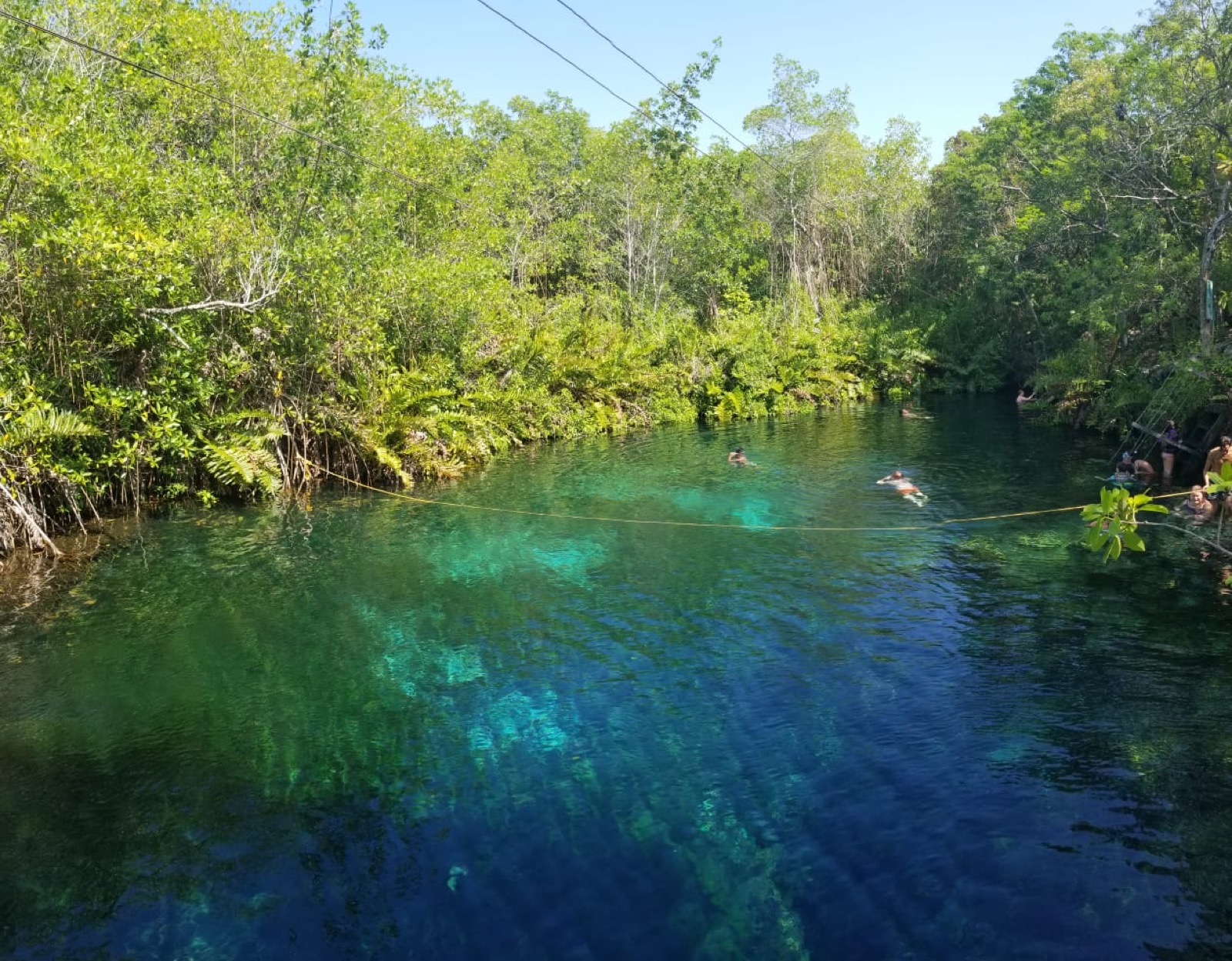 Cenote Xunaan-Ha in Mexico