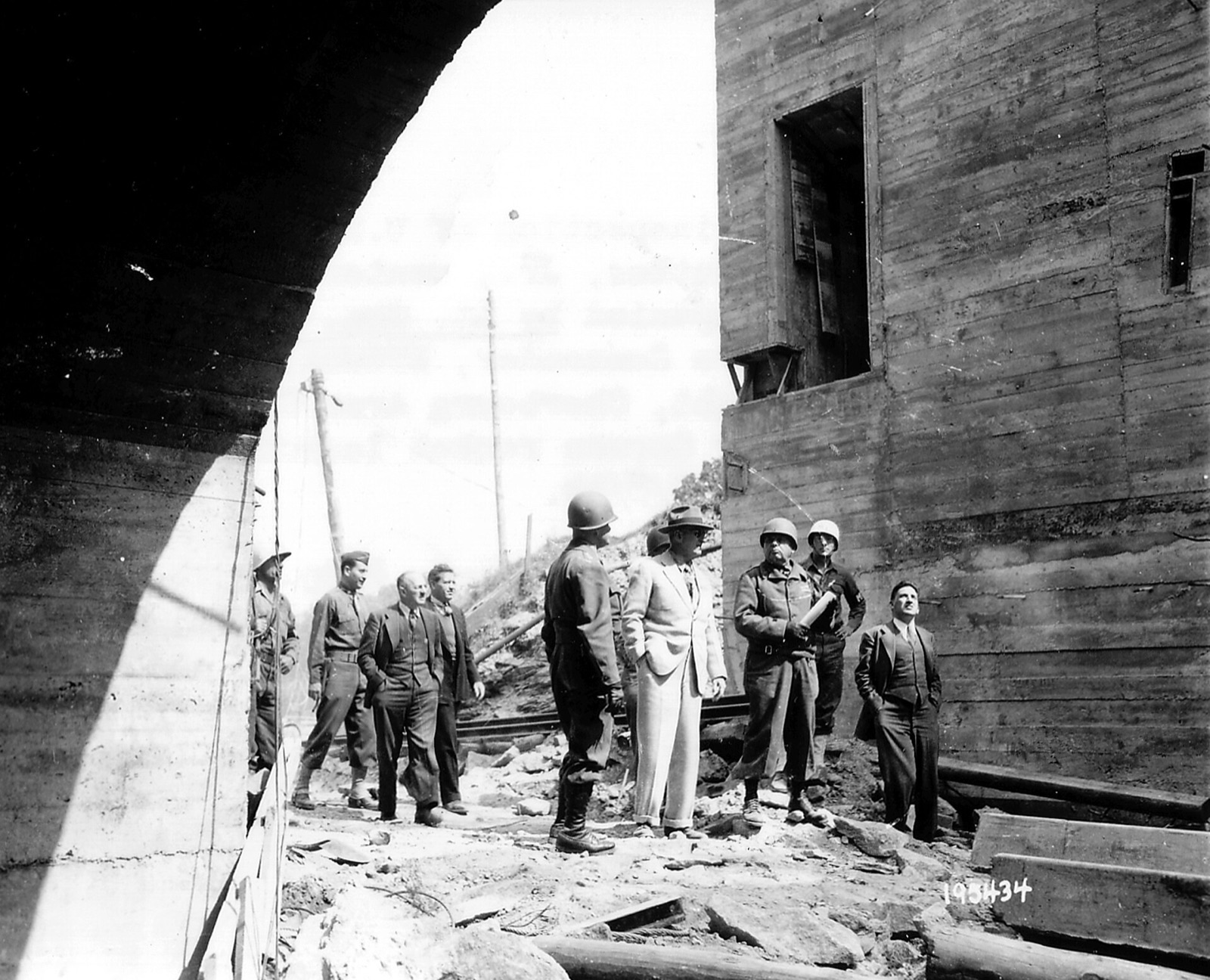 Launch site for V-1 flying bombs at Brécourt in France