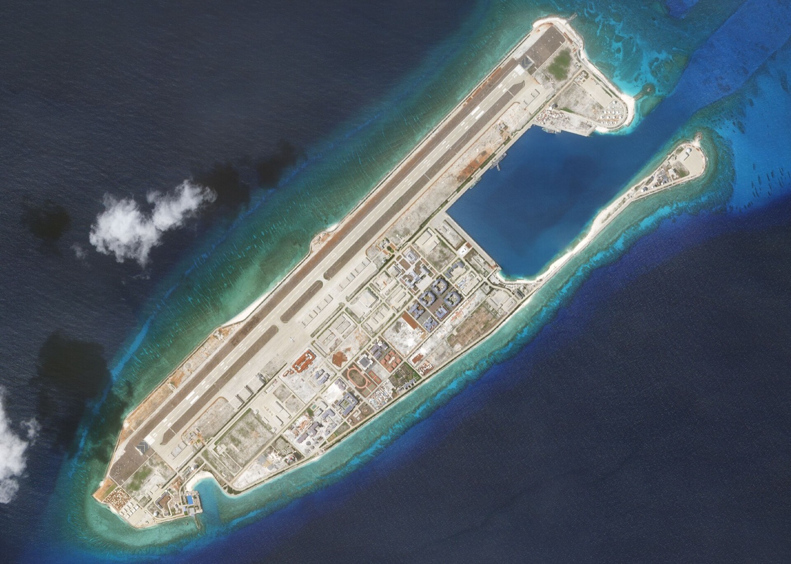 Fiery Cross Reef in People's Republic of China