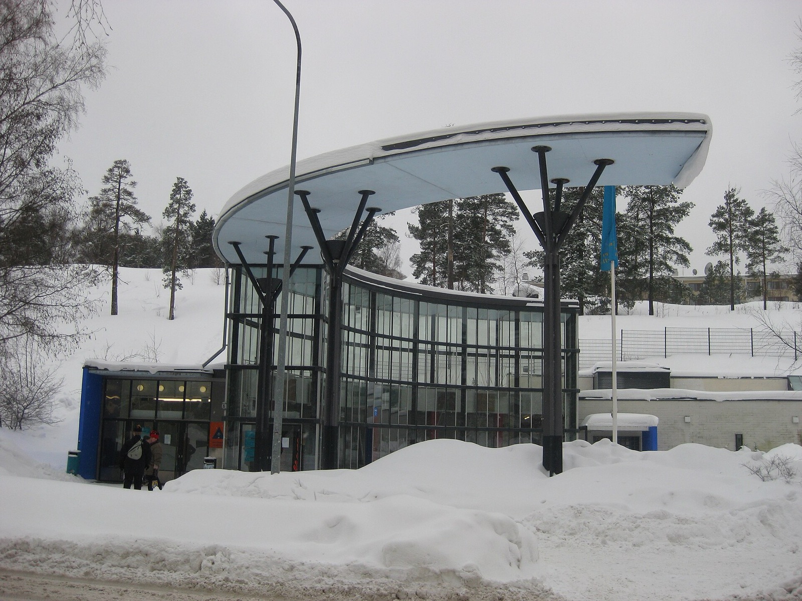 Itäkeskus swimming hall in Finland