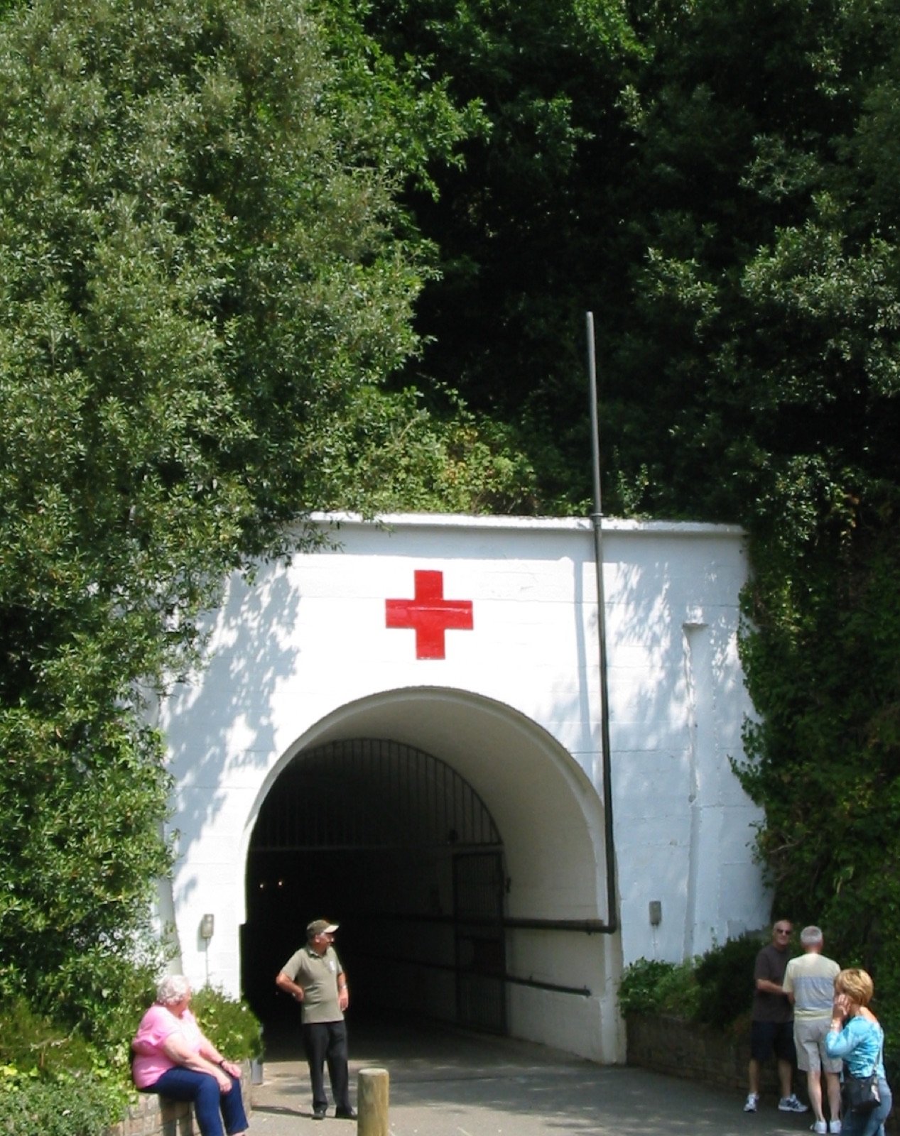 Hohlgangsanlage Tunnels in Jersey