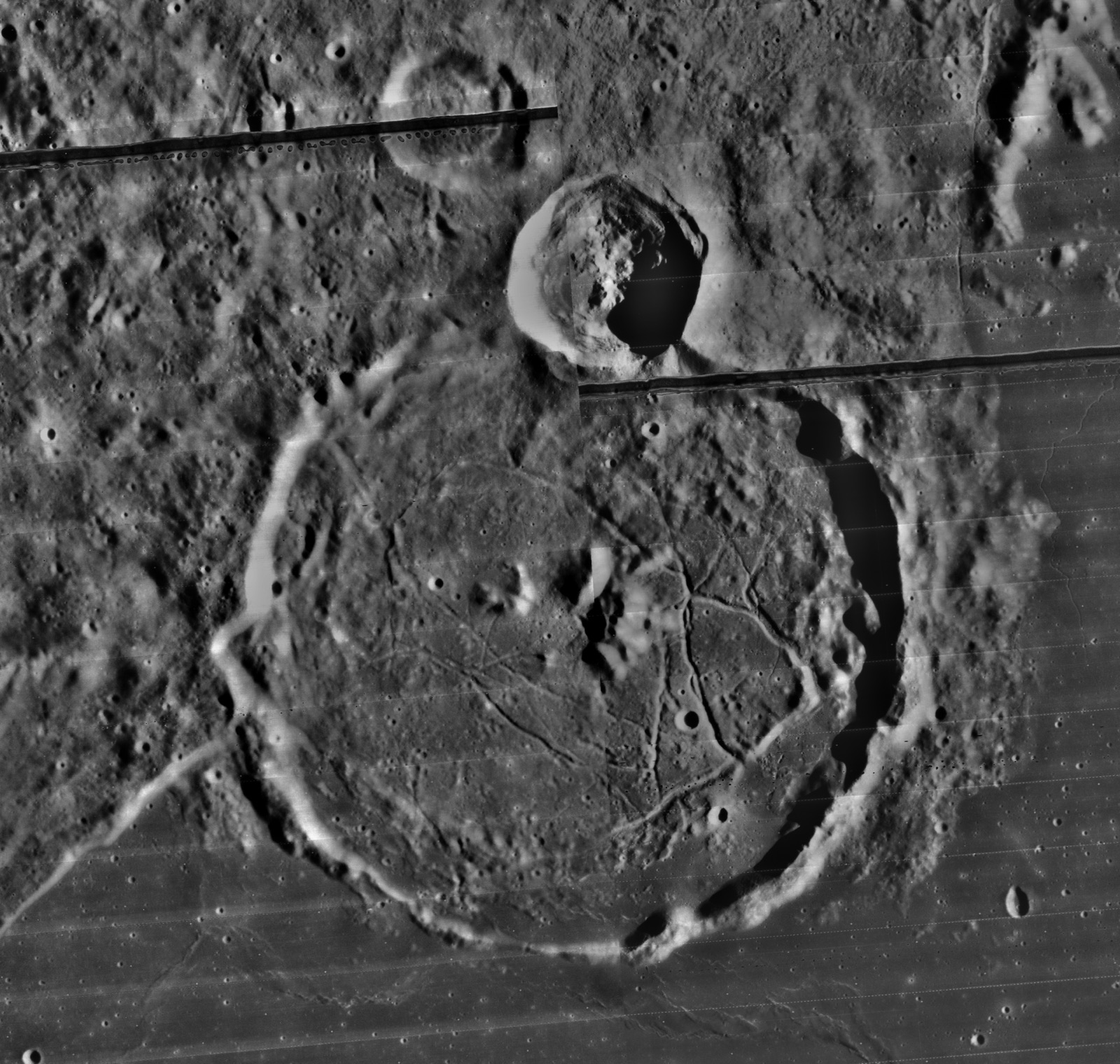 Gassendi in Location recorded in Wikidata