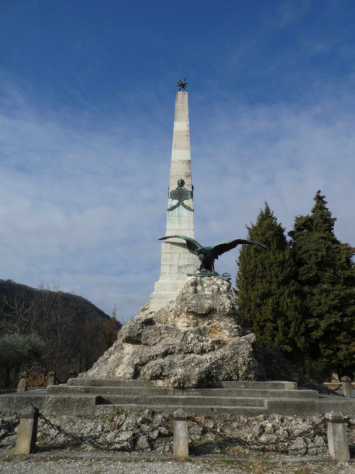 Eagle Monument in Italy