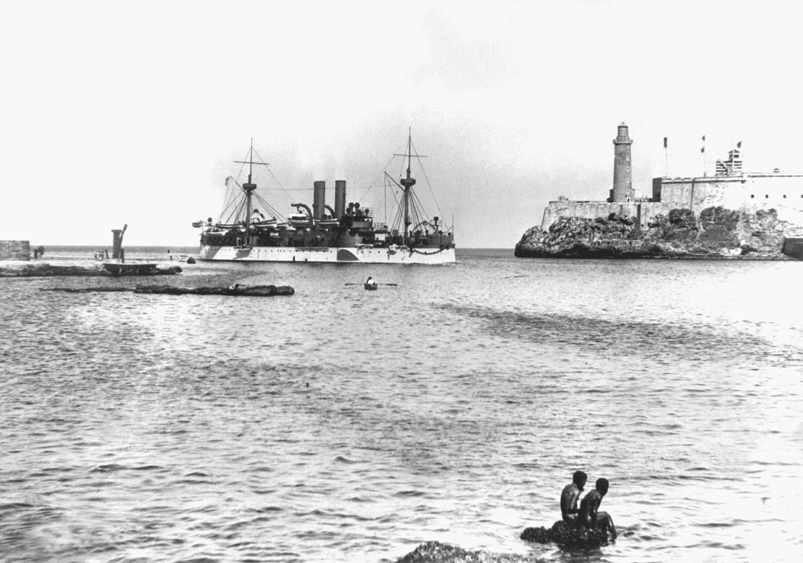 USS Maine in Cuba