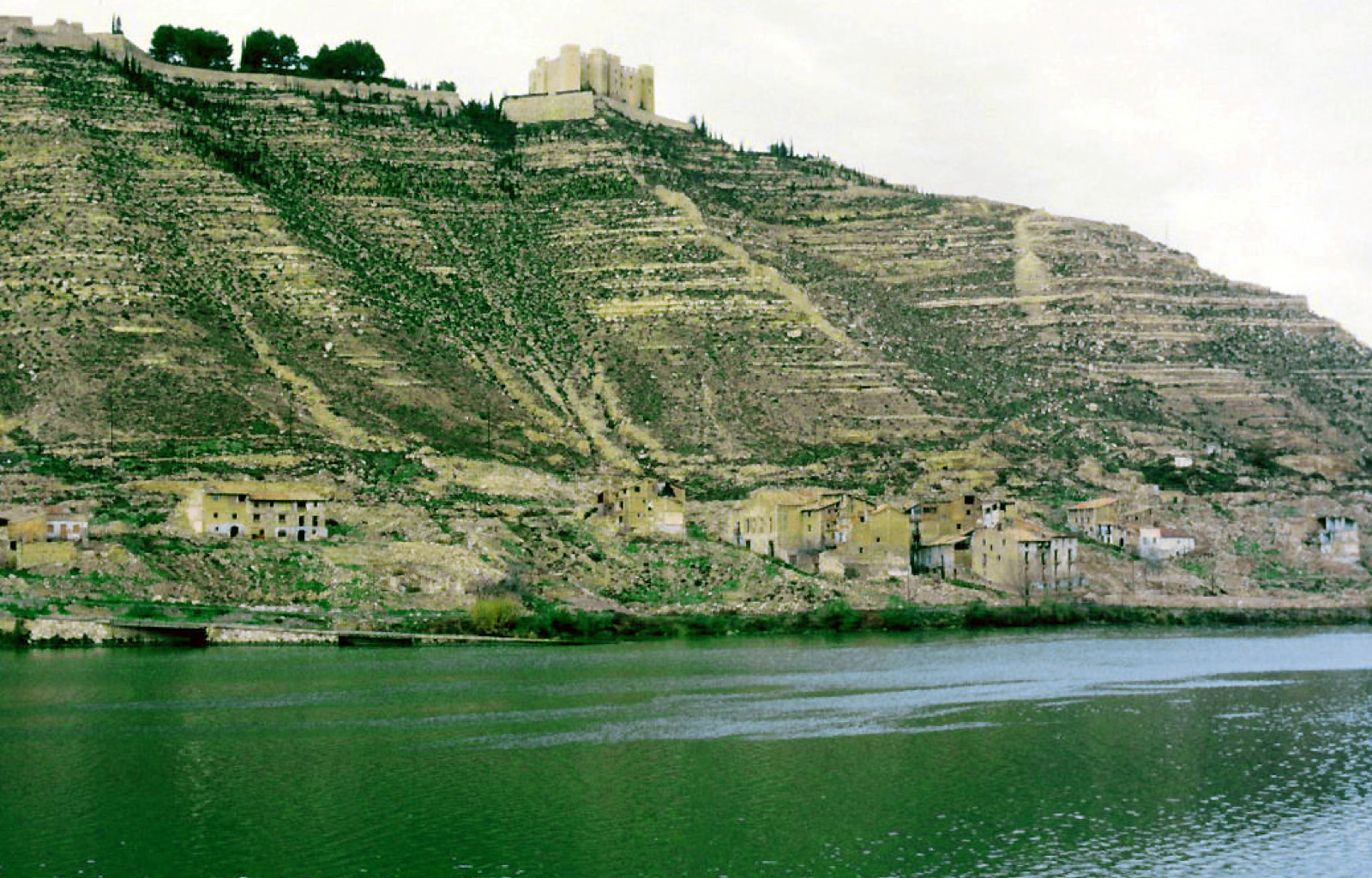 Old Village of Mequinenza in Spain