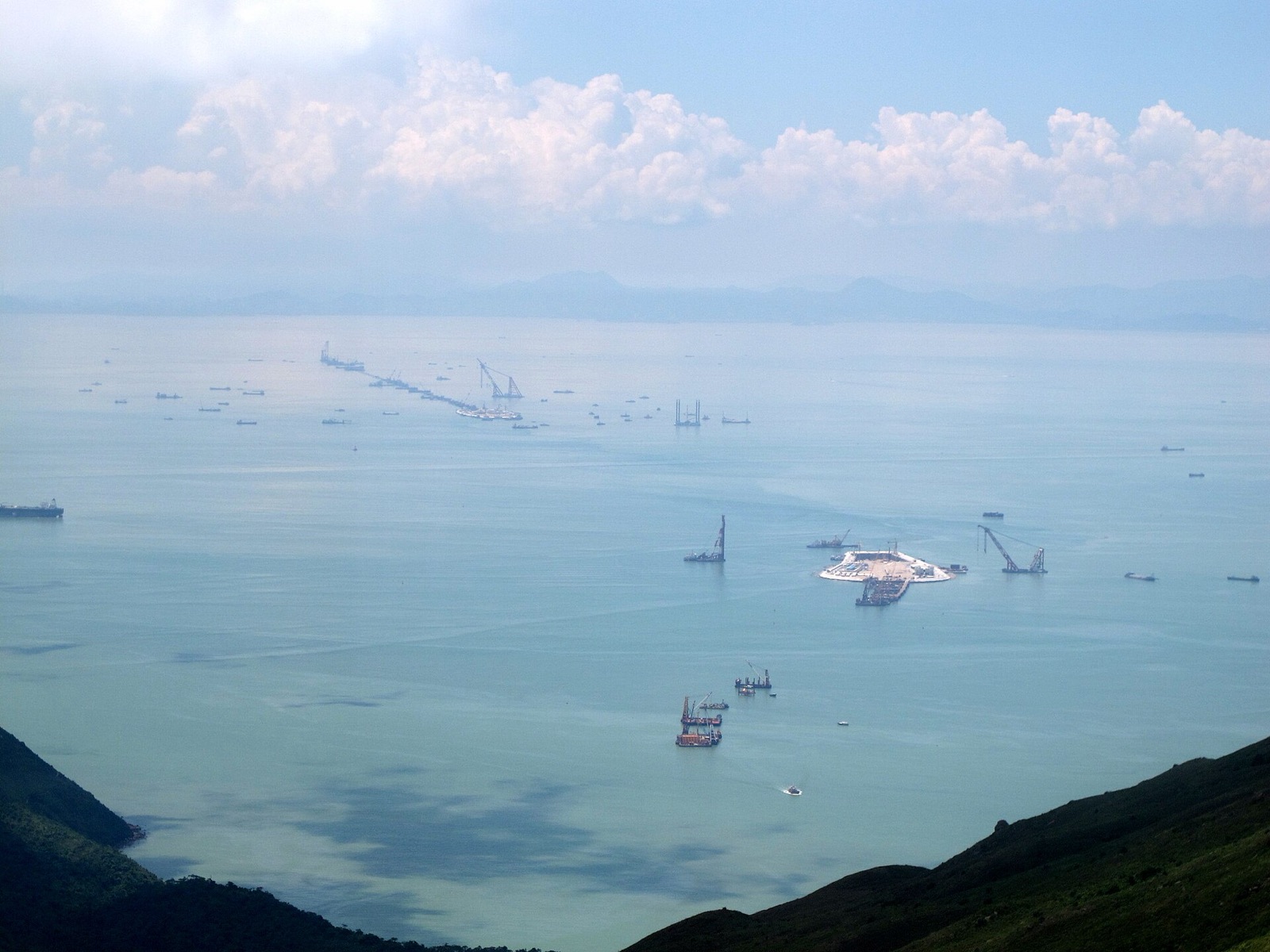 Hong Kong–Zhuhai–Macau Bridge Western Artificial Island in People's Republic of China