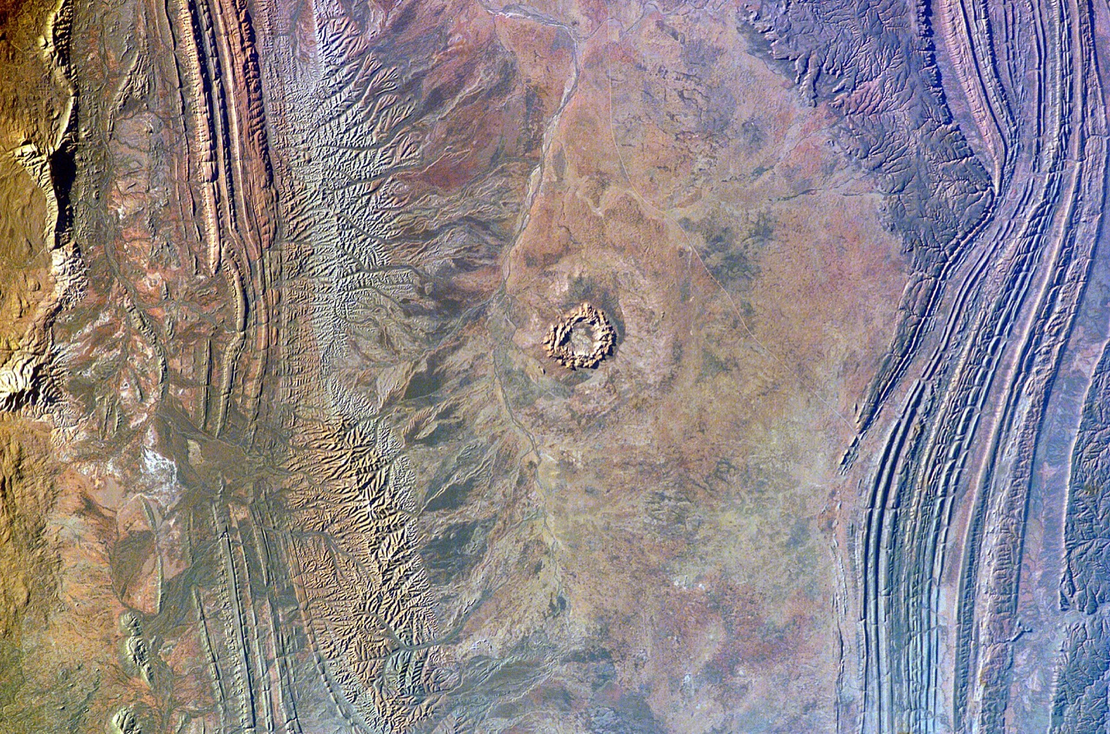 Gosses Bluff crater in Australia