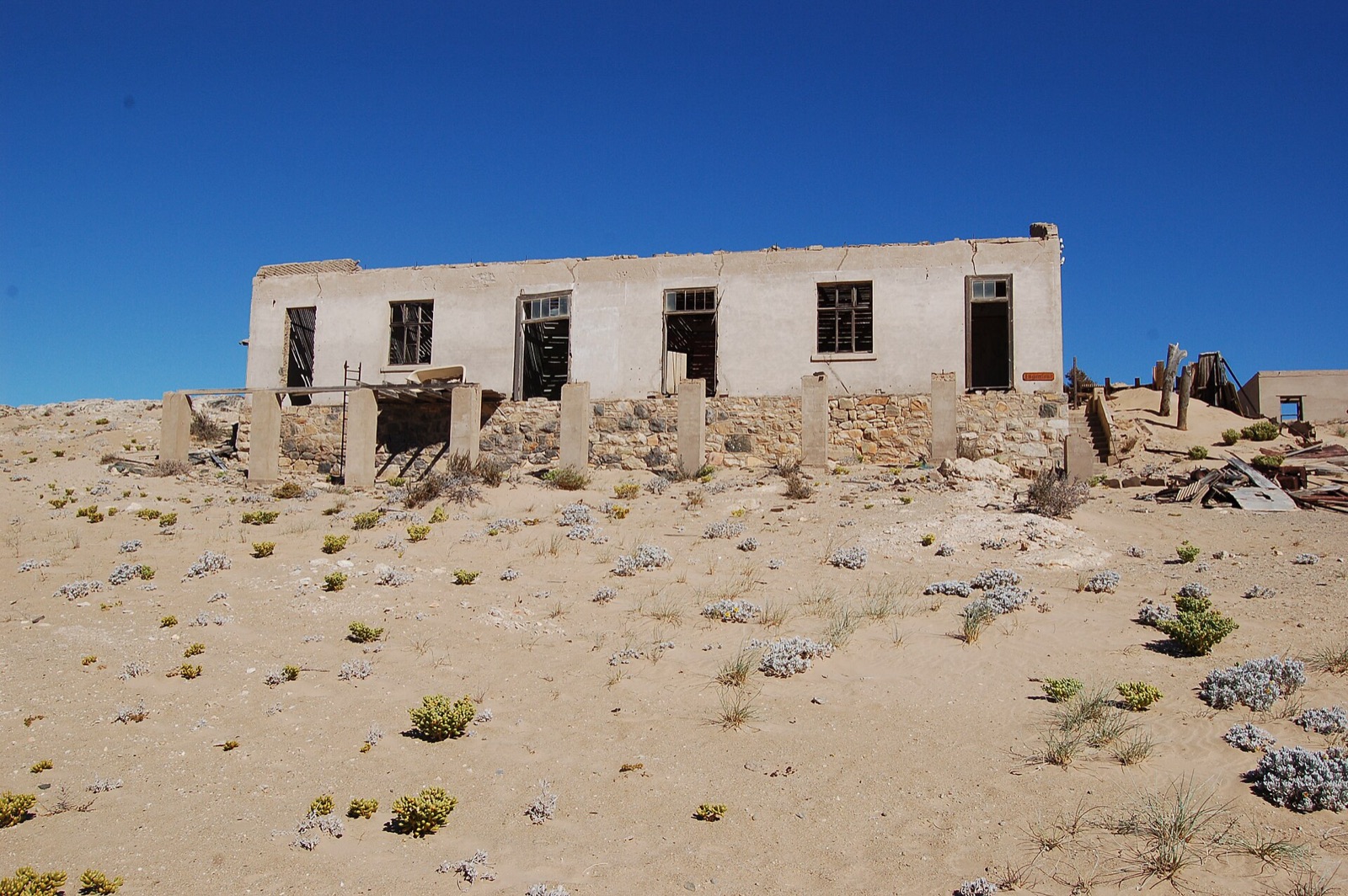The diamond town swallowed by sand in Namib Desert, Namibia