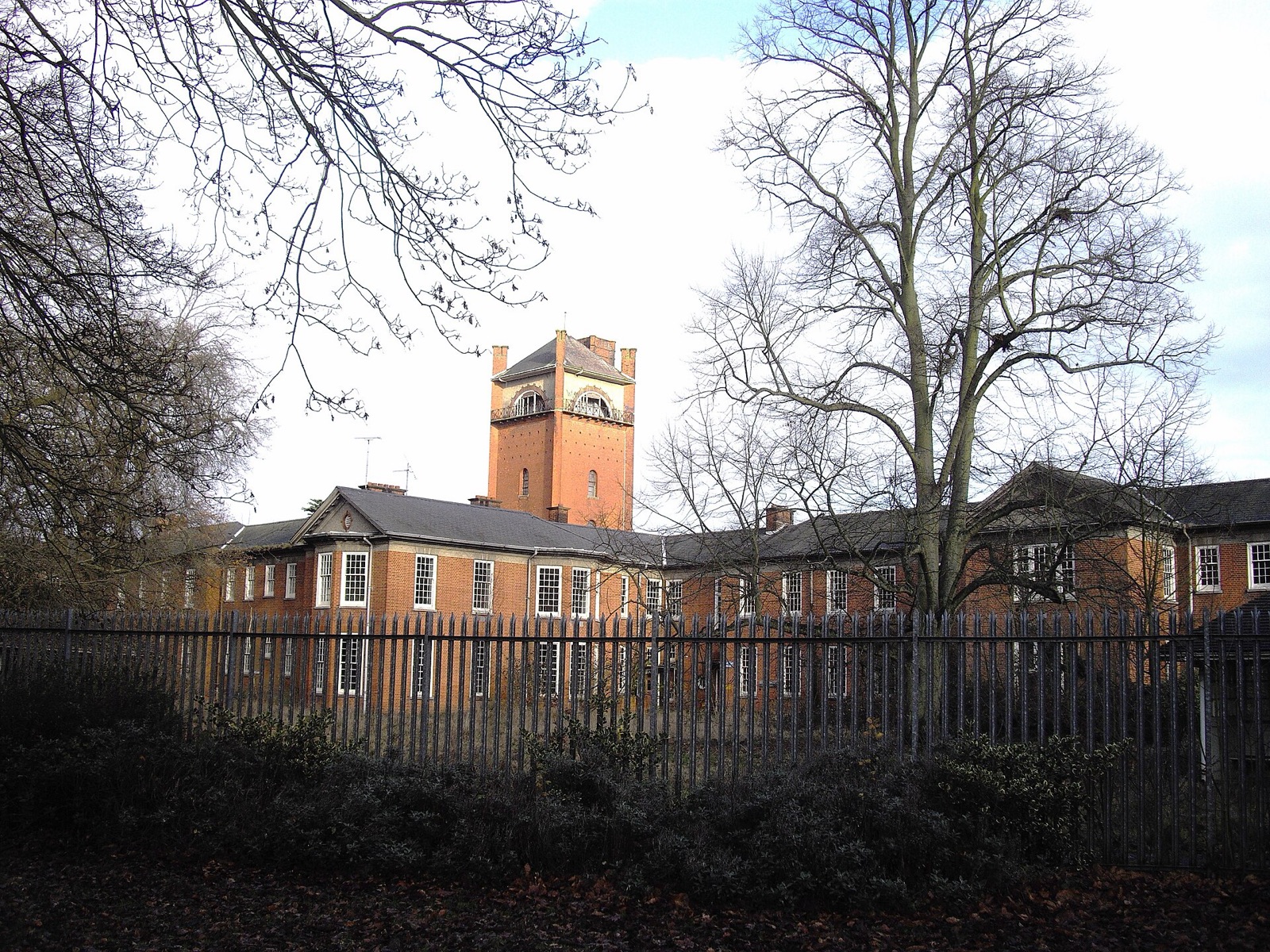 The hospital planned as a small town in Essex, England