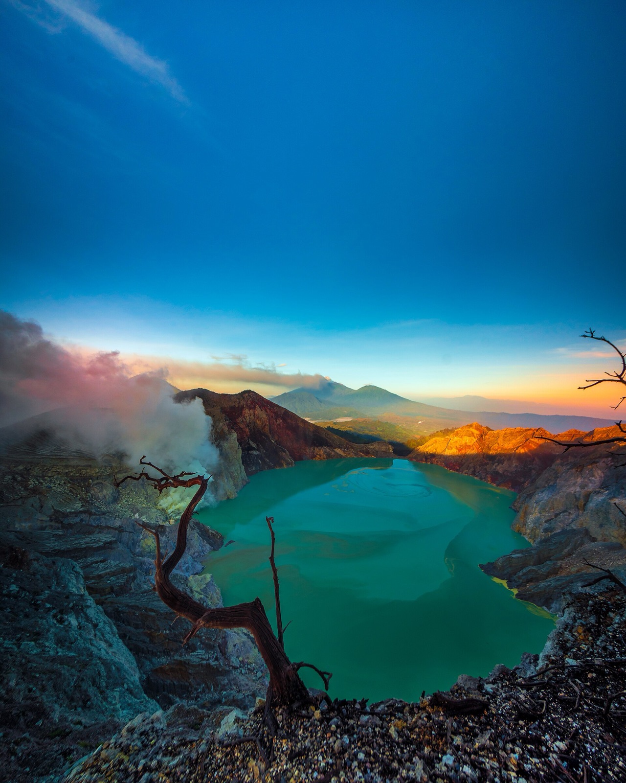 Ijen UNESCO Global Geopark in ID