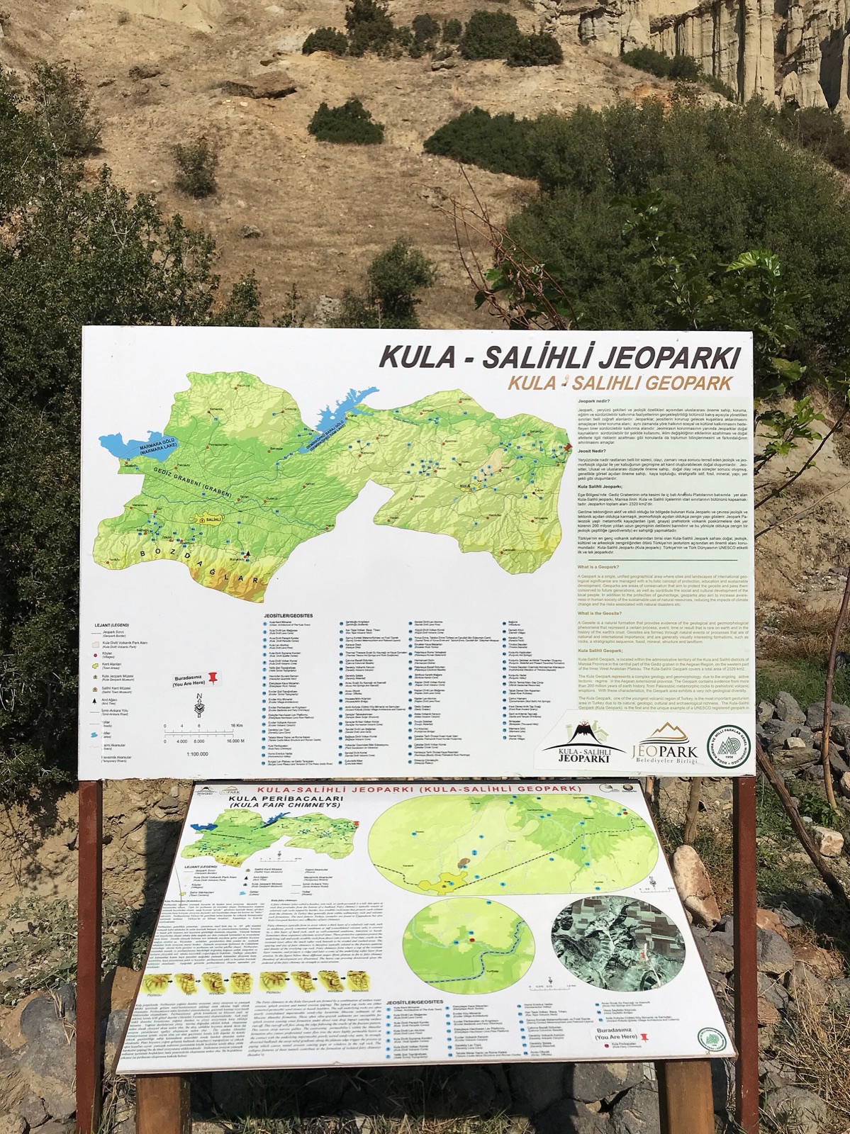 Kula-Salihli UNESCO Global Geopark in TR