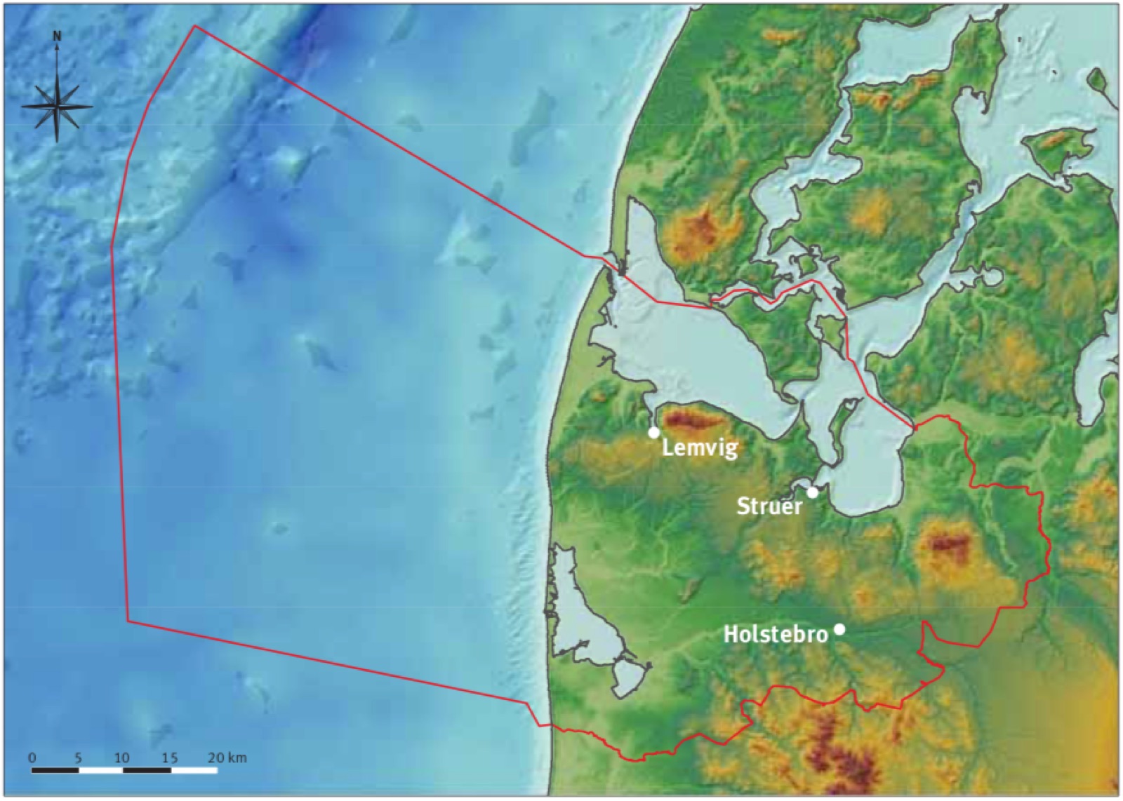 Vestjylland UNESCO Global Geopark in DK
