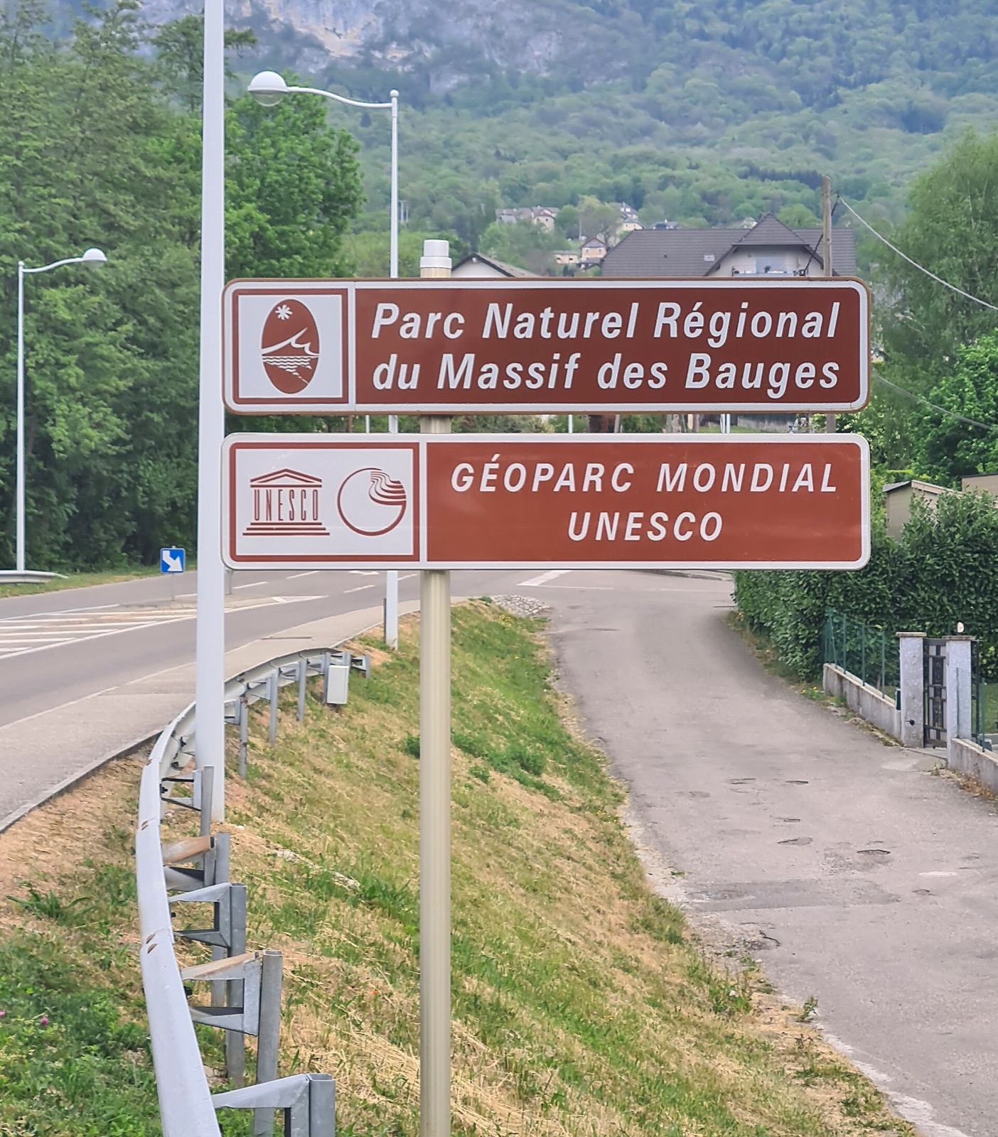 Massif des Bauges UNESCO Global Geopark in FR