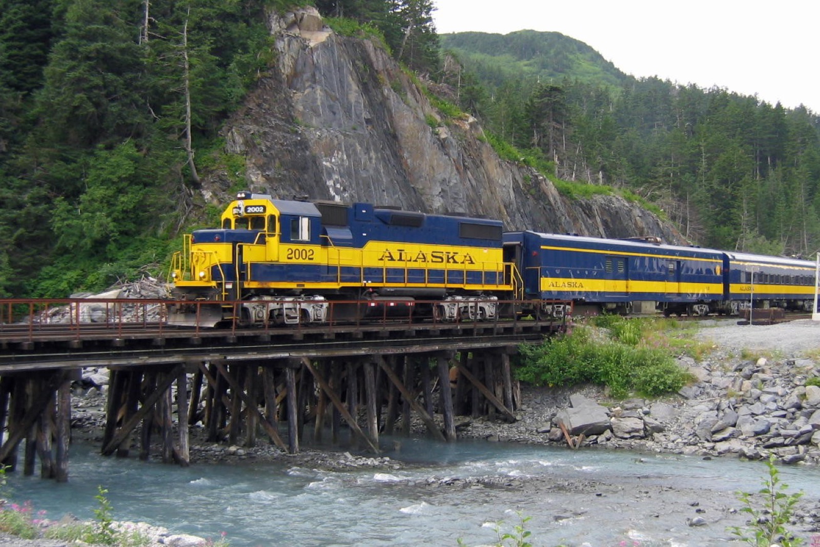 The town living in one building in Alaska, United States